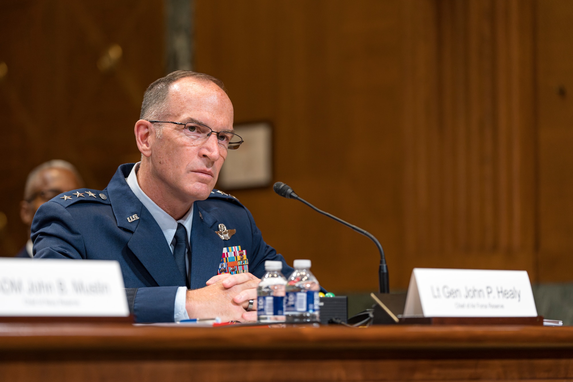 Healy testifies before defense subcommittee