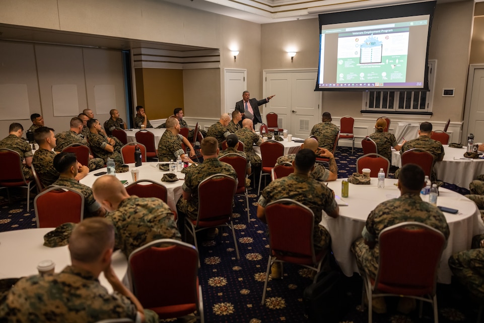 Marine for Life Network equips command reps across the globe with knowledge to support transitioning Marines, families at annual training event