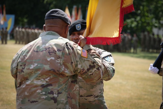 21st Theater Sustainment Command Change of Command Ceremony