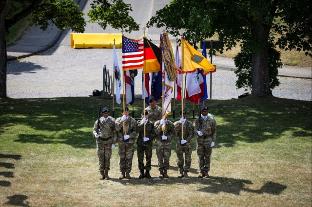 21st Theater Sustainment Command Change of Command Ceremony