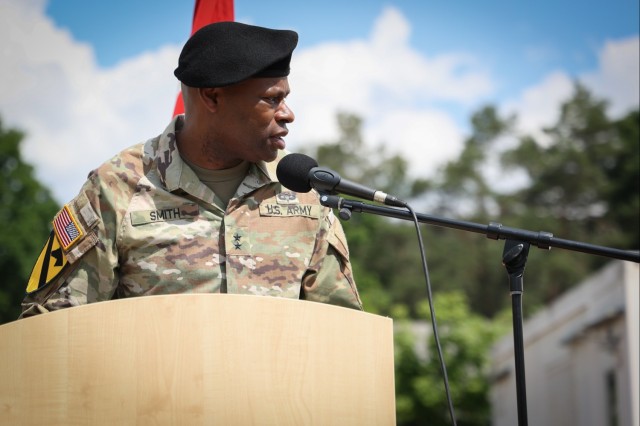 21st Theater Sustainment Command Change of Command Ceremony