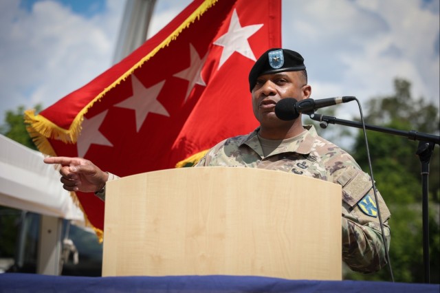 21st Theater Sustainment Command Change of Command Ceremony