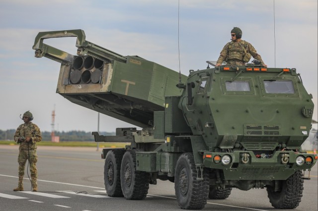 HIMARS in Latvia for NAMEJS Exercise 2022