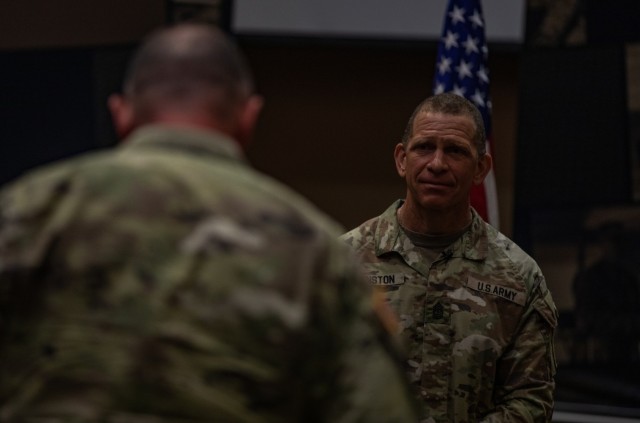 True Grit: 16th SMA Visits Ft. Riley