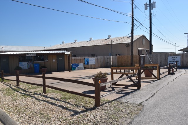 Summer is one of the busiest seasons for the Lawn and Garden Center, which loans lawn mowers and weed eaters to housing residents. The center also provides a variety of supplies to help residents keep their homes in working order. (U.S. Army photo by Janecze Wright, Fort Cavazos Public Affairs)