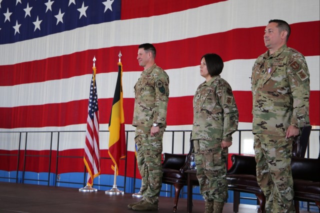 424th Air Base Squadron Change of Command