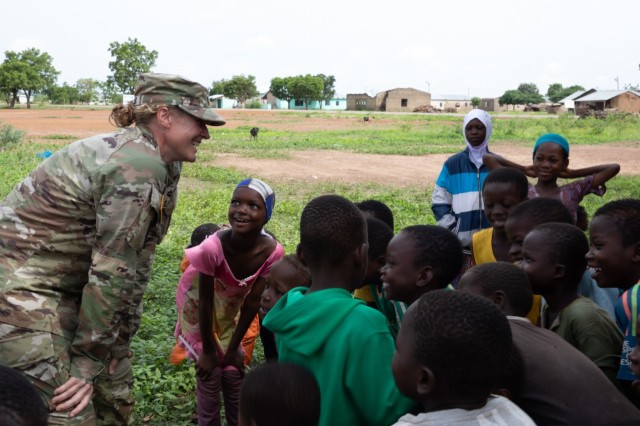 U.S. military and Ghana Armed Forces provide medical care to civilians
