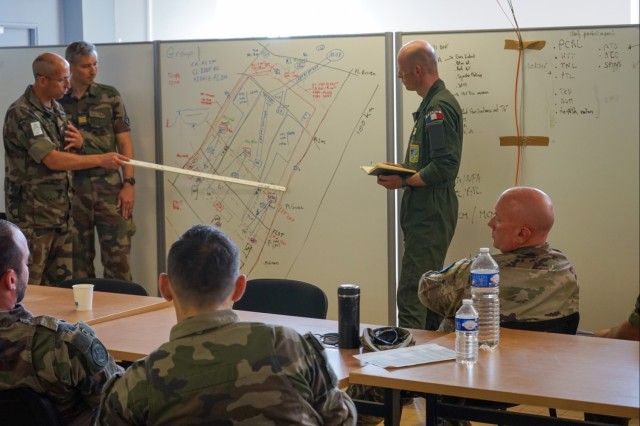 19th Battlefield Coordination Detachment - Joint Air-Ground Integration Center (JAGIC) Training, Lille France