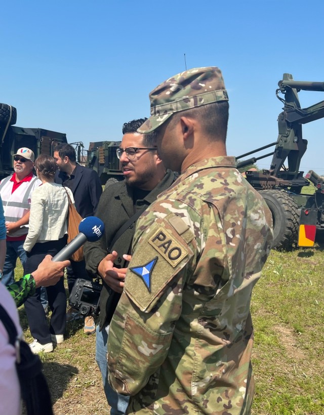 Public affairs flexes strategic communication capabilities during DEFENDER 23