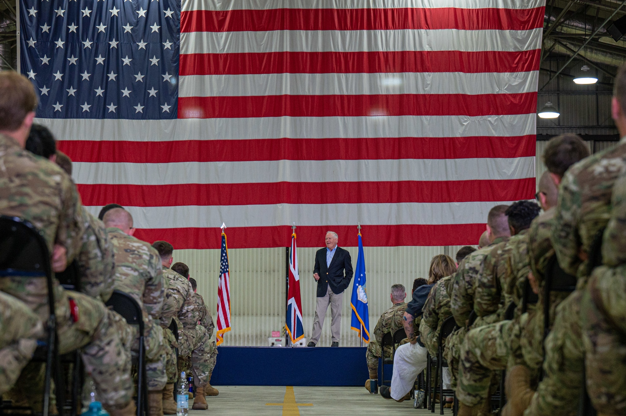 SECAF visits RAF Lakenheath