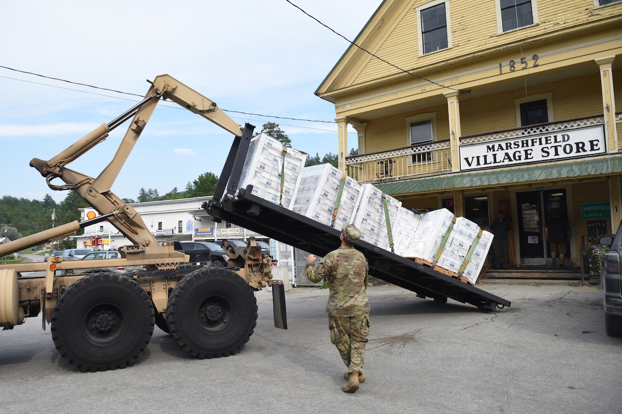 ‘Helping Our State’: Vermont Guard Responds to Severe Flooding