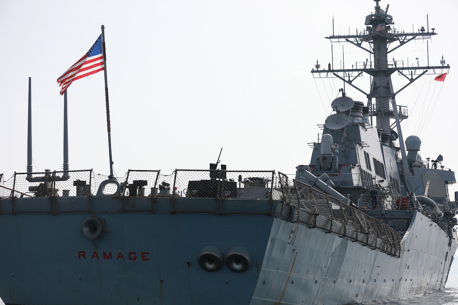 USS Ramage (DDG 61) Arrives in Durrës, Albania