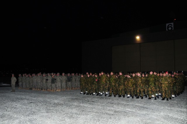 Minnesota Guard arrives in Norway for annual exchange