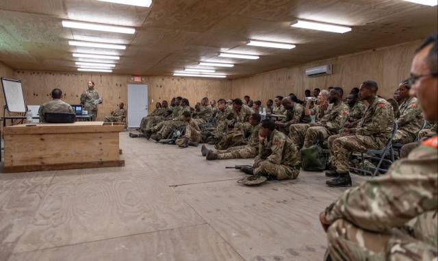 Women, Peace, and Security training during TRADEWINDS 23