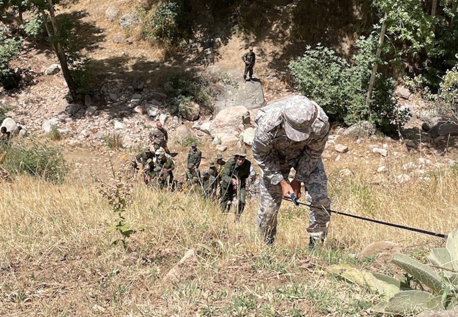 Virginia Guard Conducts Mountain Warfare Exchange in Tajikistan