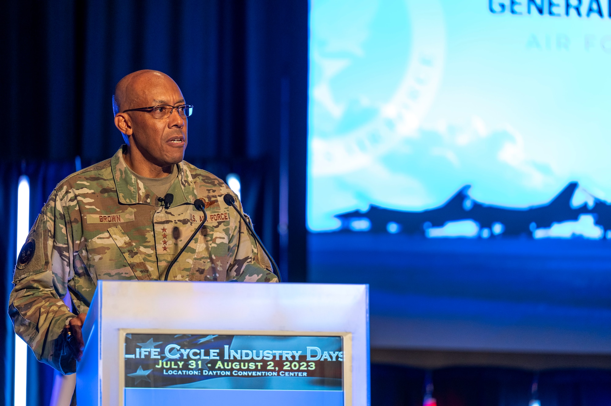 CSAF delivers 2023 Life Cycle Industry Days keynote address
