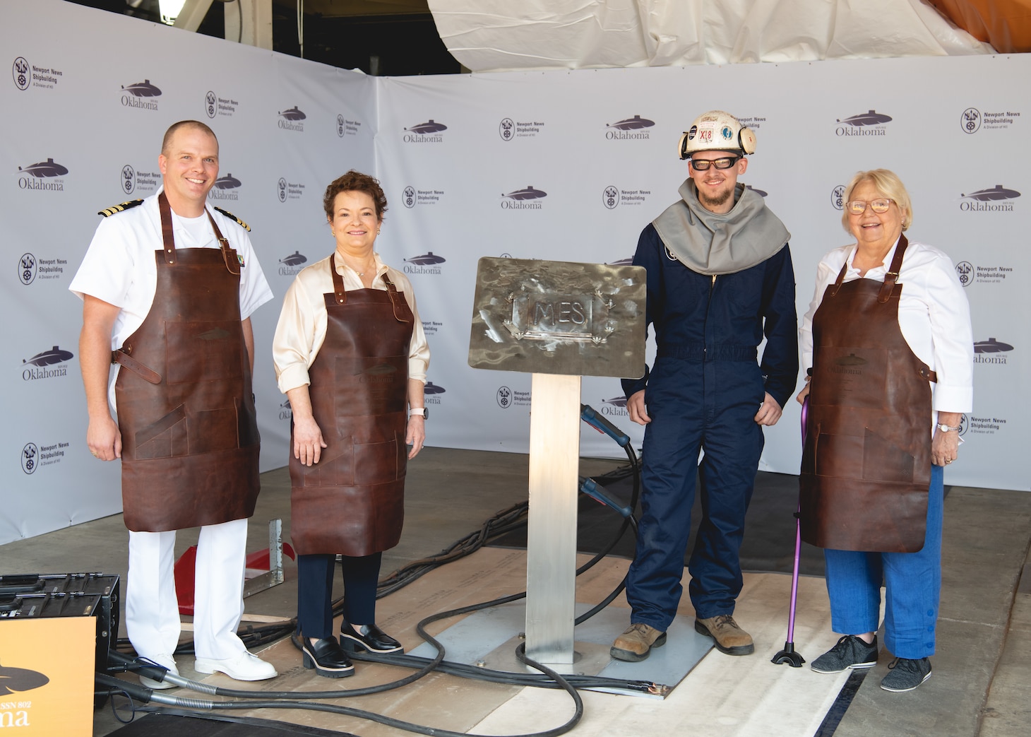 Navy Lays Keel for Future USS Oklahoma (SSN 802)