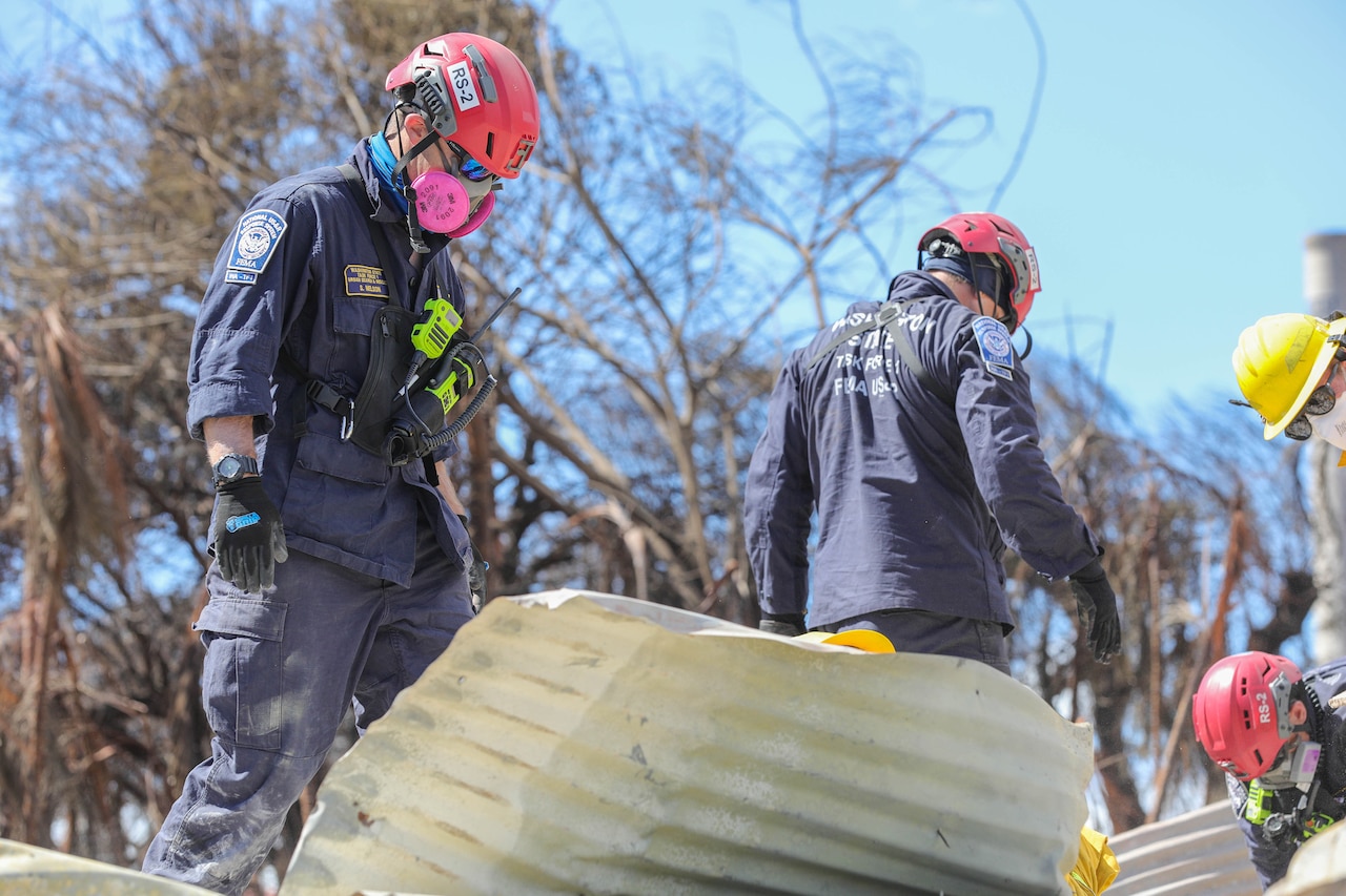 DOD, FEMA Fully Engaged in Maui Recovery and Assistance Efforts