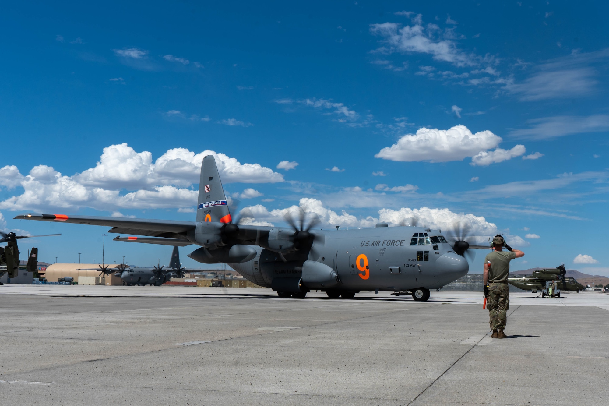 Nevada Air Guard helps battle western wildfires