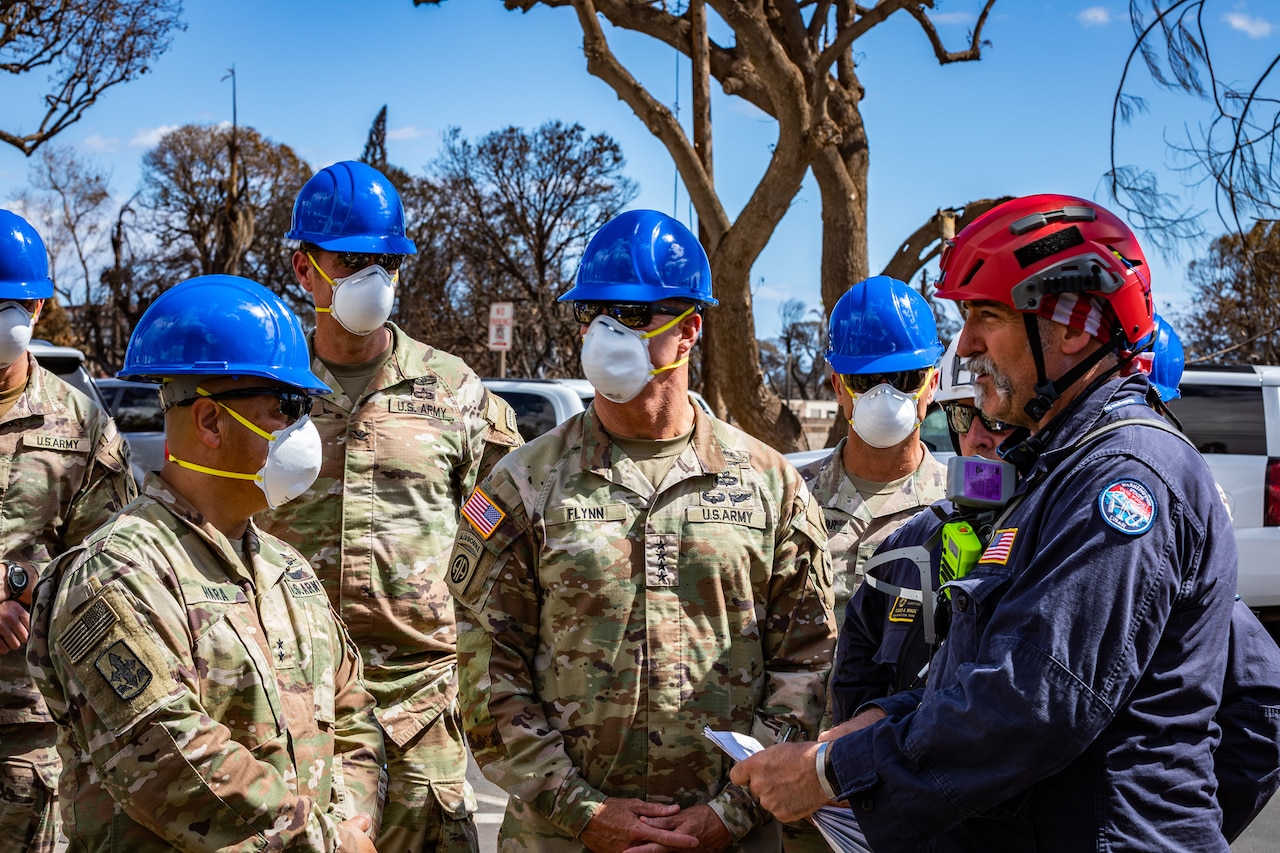Joint Task Force 5-0 Brings DOD Capabilities to FEMA-led Response in Maui