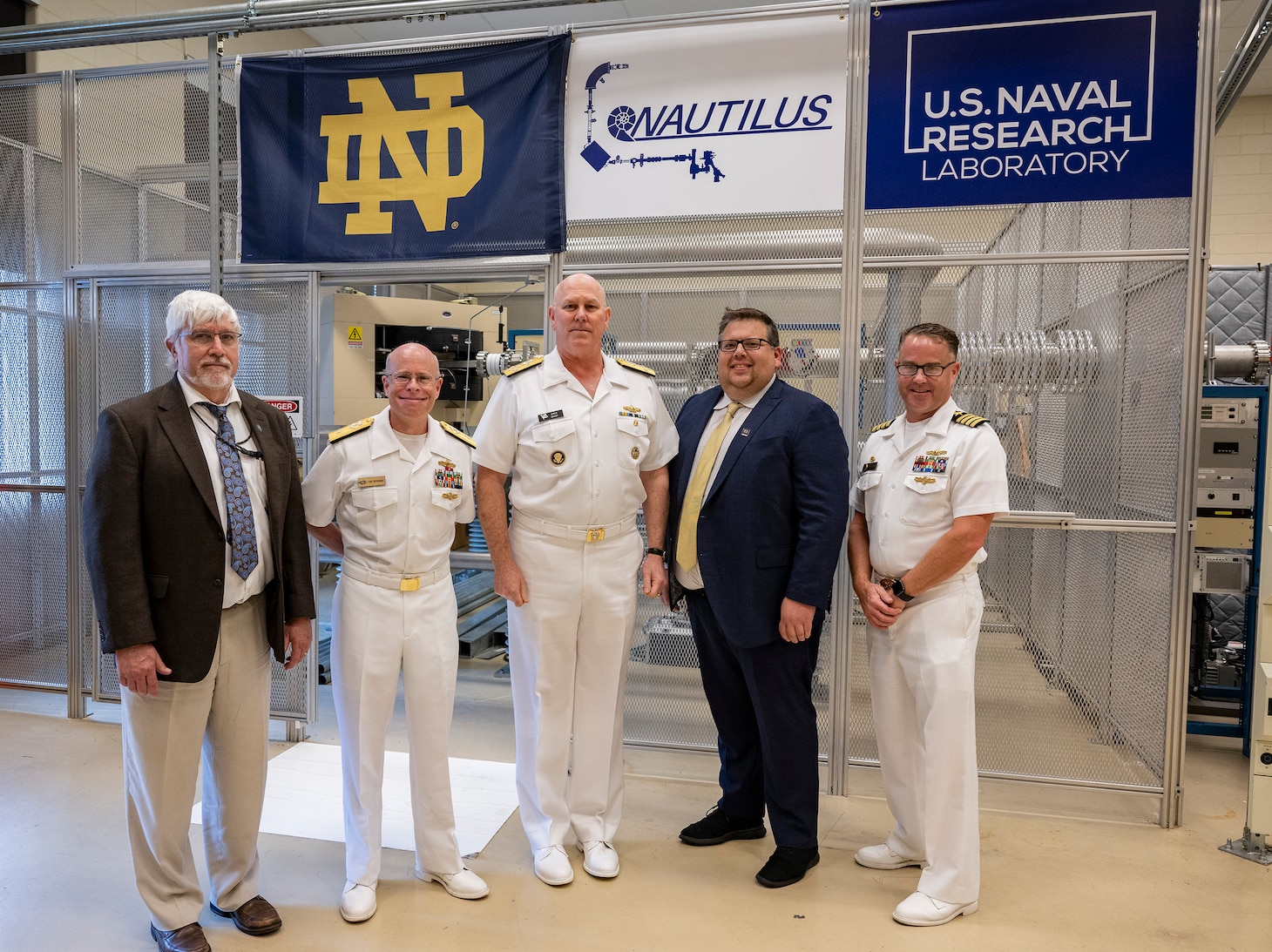 NRL Transfers NAUTILUS Instrument to University of Notre Dame: Strengthening Navy Research Academic Partnerships