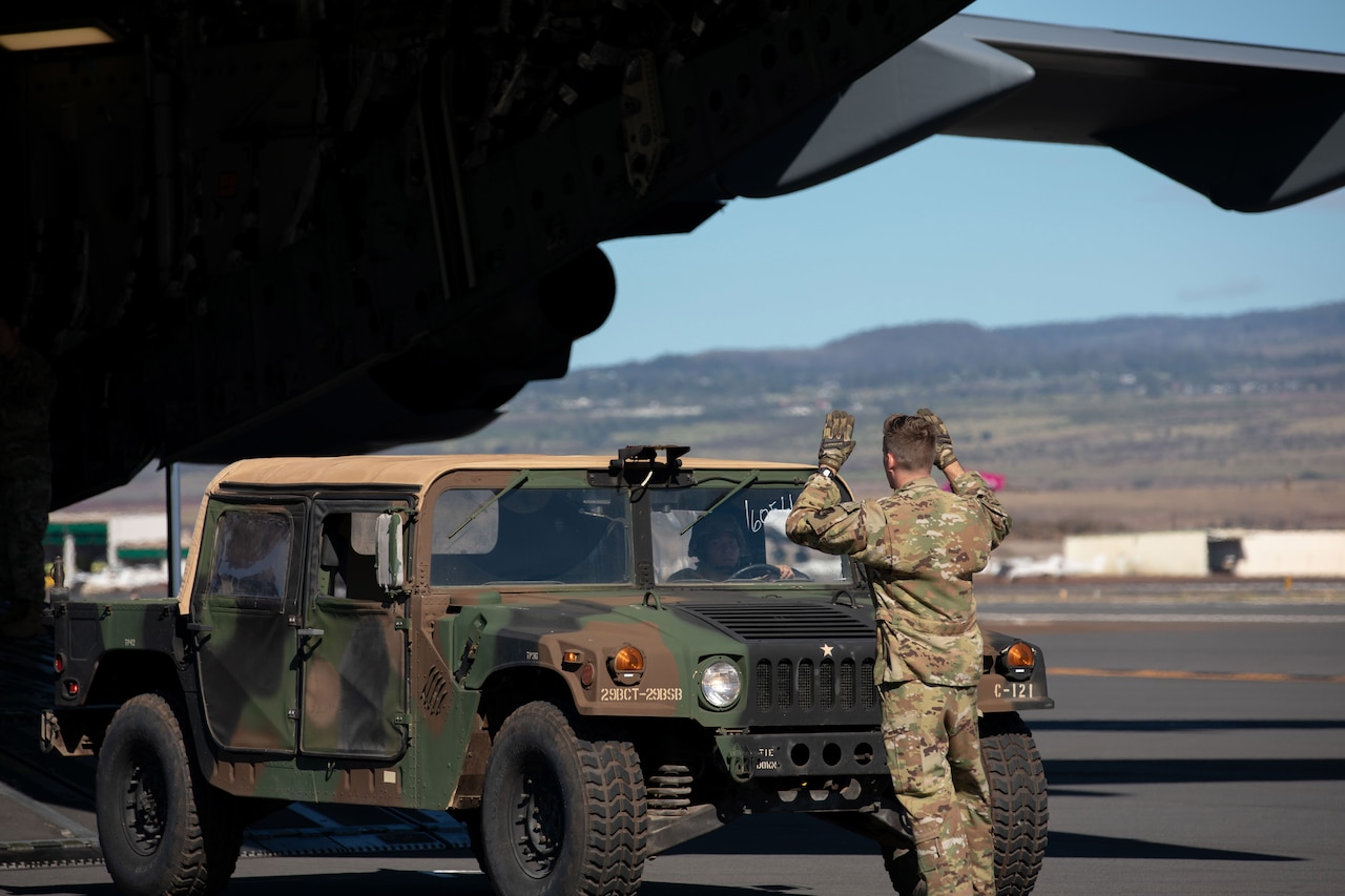DOD, Coast Guard Continue Support to Maui