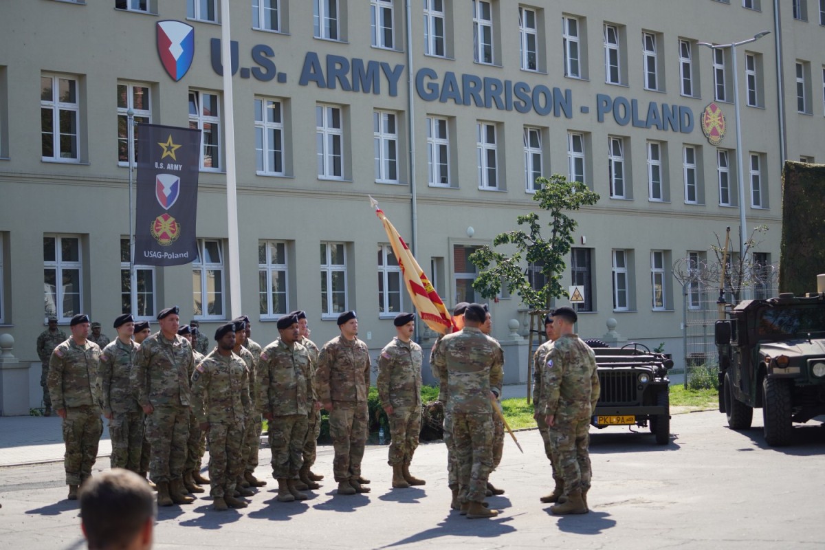 USAG Poland Change of Responsibility