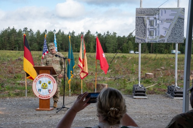 Transformative project at Graf breaks ground, first step in dozens of new buildings for rotational troops