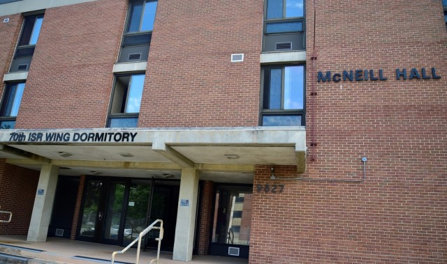 Fort Meade Garrison Command Team Honors Sgt. Clarence Leon ‘Boone’ McNeill with Ceremonial Demolition of McNeill Hall 