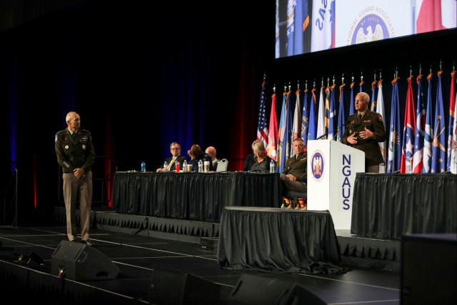 George lays out his vision for the future of the Army, and how the Guard fits in