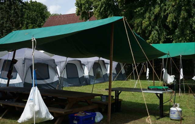 Boy Scouts from all over Europe and Africa travel to Ansbach’s Frankenkaserne for NYLT