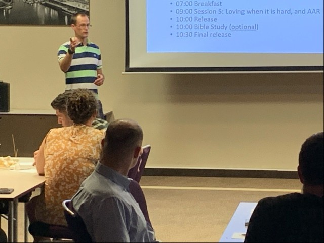 Chaplain’s program promotes strong marriages