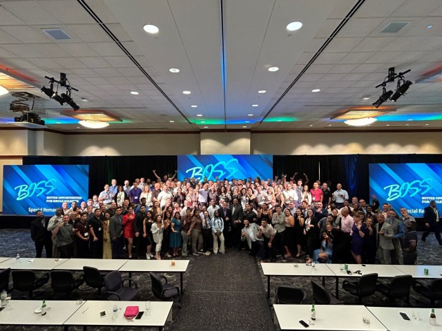 BOSS advisors, presidents and sergeants major gather at training forum to network, share best practices