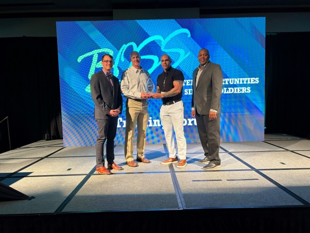 Holmes wins best BOSS award