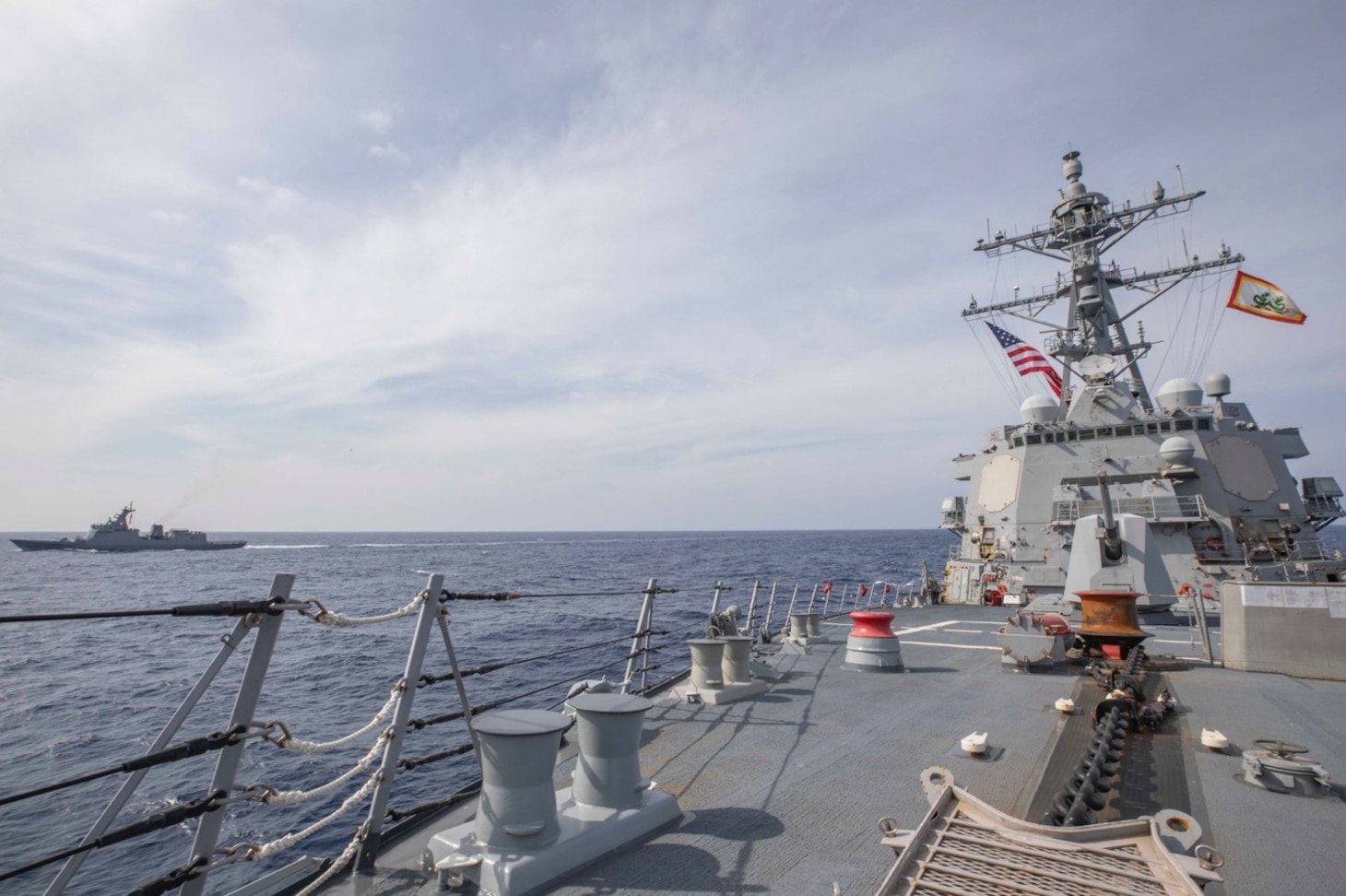 U.S., Philippine Navies Conduct Bilateral Sail to Enhance Interoperability