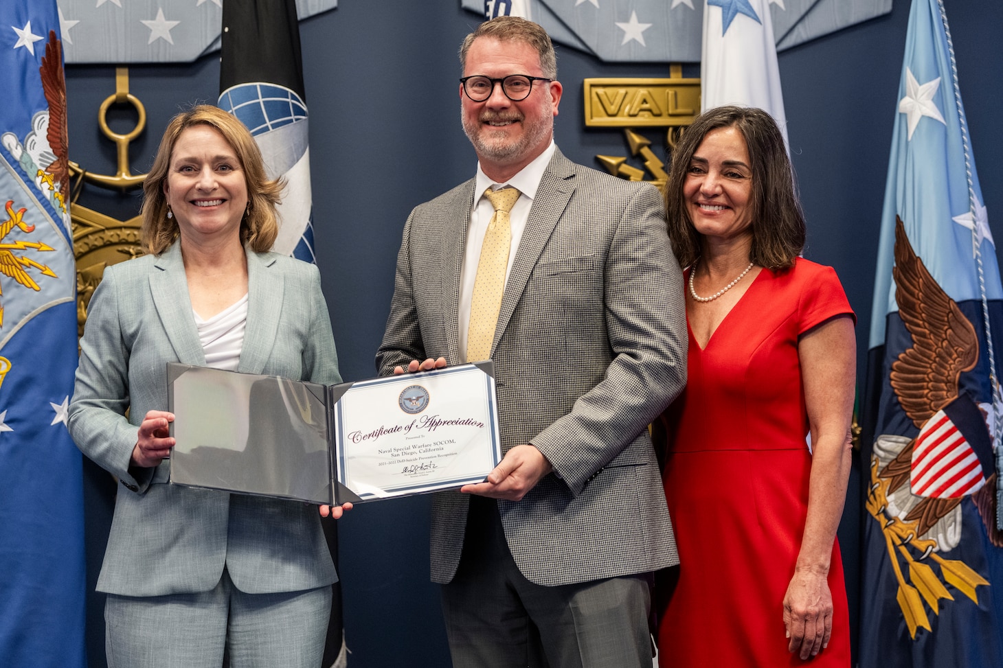 NSWC Honored with DoD Suicide Prevention Recognition Award