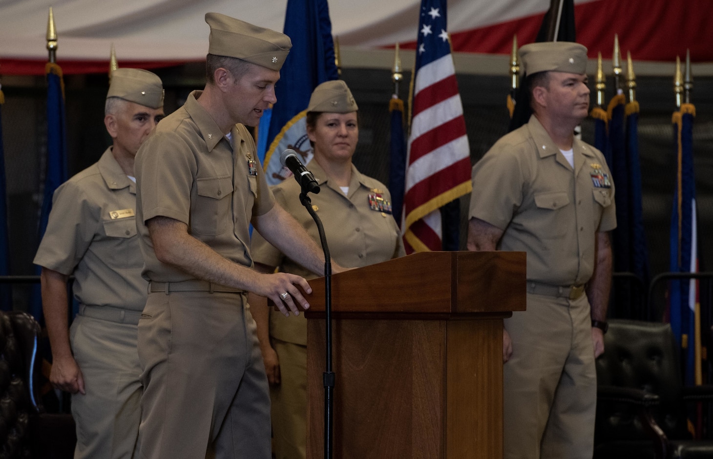 Maritime Expeditionary Security Force Celebrates Reserve SWOs Commanding at Sea