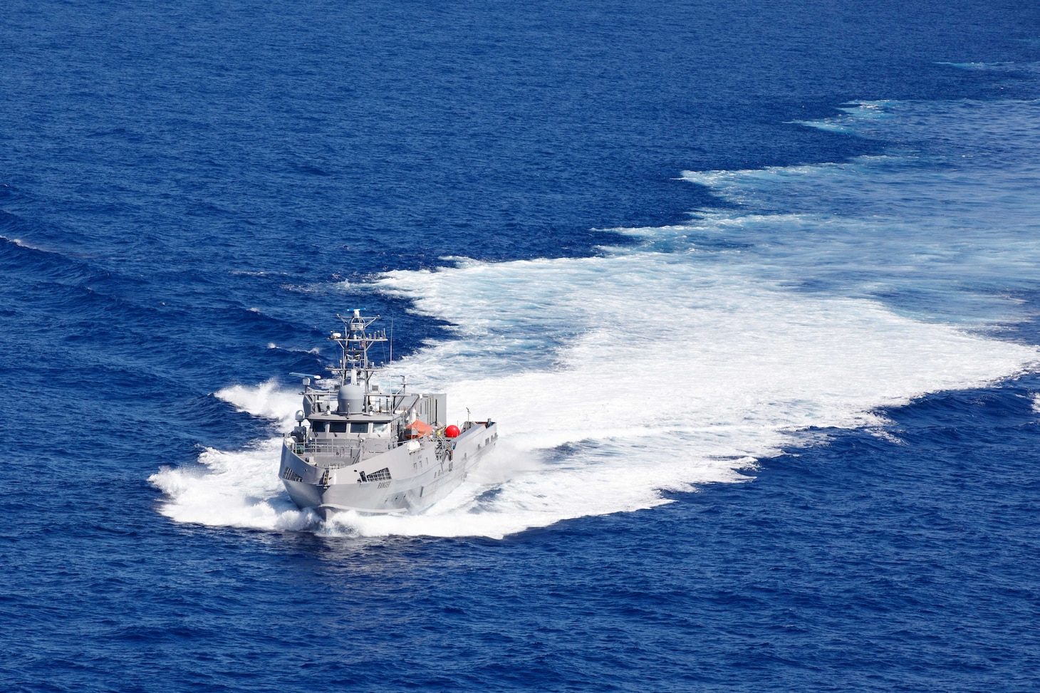 Unmanned Surface Vessel Division One Makes Its First Port Visit in Yokosuka, Japan