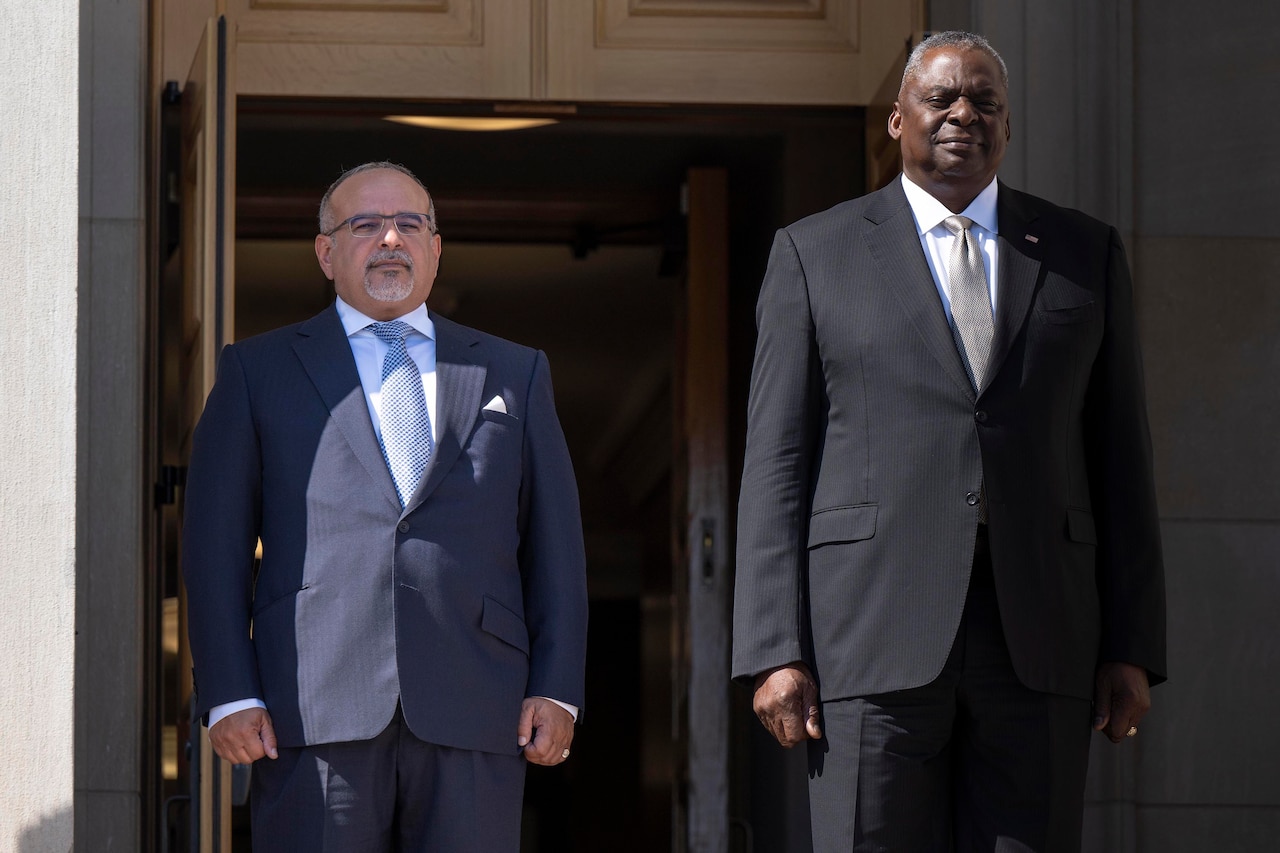 Austin Welcomes Increased Cooperation With Bahrain