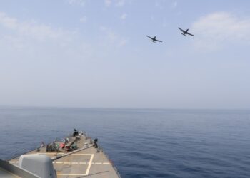 U.S. Forces Conduct Joint Aviation Integration Exercise in the Gulf of Oman
