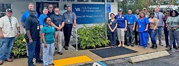 Rapid deployment team assists Veterans after hurricane