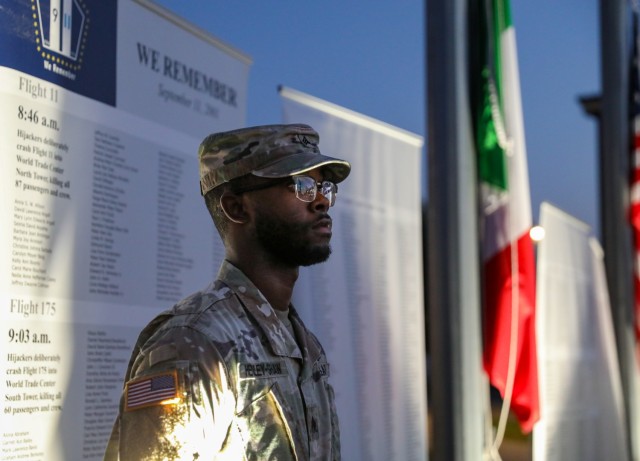 Del Din 9/11 memorial ceremony