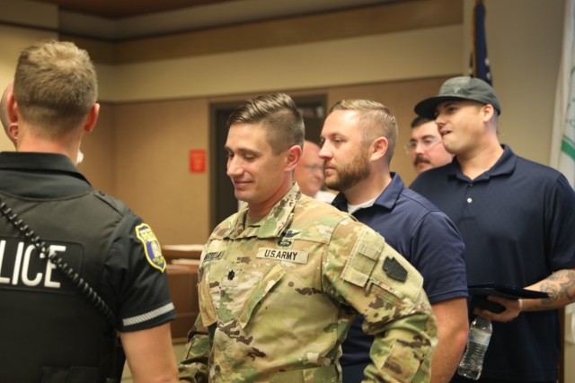 GSAB commander awarded for life saving actions