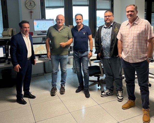 From left: Antonio Quaglia, Orazio Pozzolo, Giovanni Colacicco, Manuel Becker, Walter Joslin