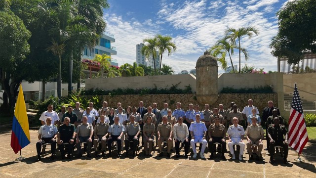 In Colombia, Hokanson Highlights Security Cooperation Partnerships