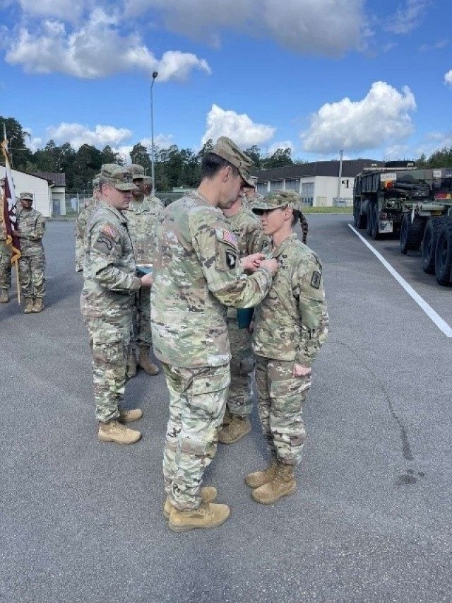 Two 30th MED BDE Soldiers spring into action to save Soldier’s life