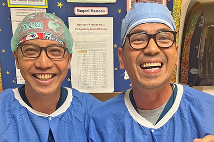 Lifesaving teamwork by Houston VA transplant team