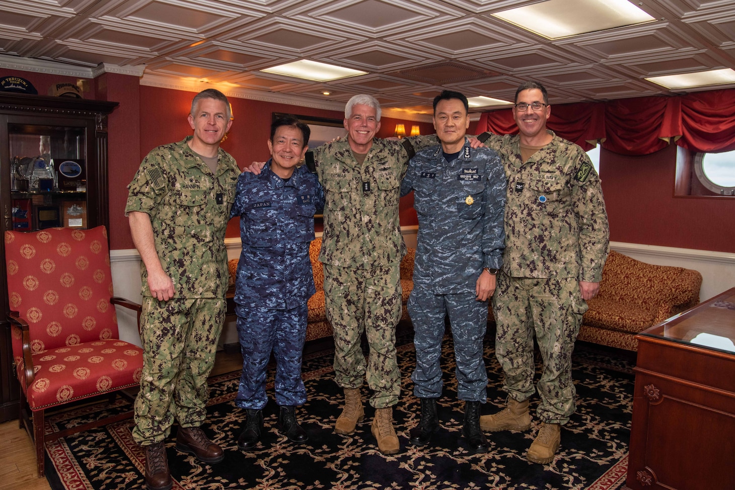 U.S. 7th Fleet Hosts Japan, Republic of Korea Counterparts for Second Trilateral Discussion