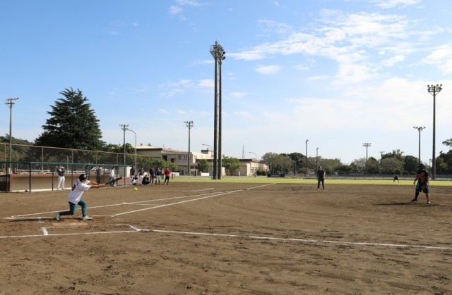US military, Japanese police enhance bilateral partnership through softball game 