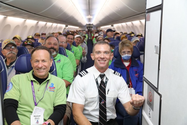 Army Reserve officer co-pilots final Honor flight of the season